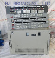 Sony dvs-a3232 AES 32x32 audio router with panels