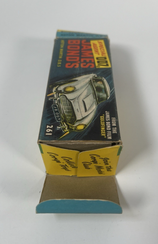 Vintage Corgi Toys 261 James Bond 007 Aston Martin DB5 With Insert &Original Box - Picture 19 of 19