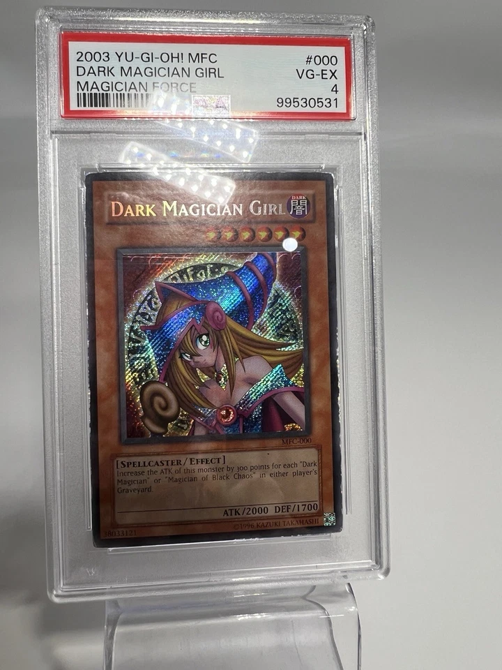 YUGIOH Dark Magician Girl MFC-000 Unlimited Dark Magicans Force PSA 4 - Image 4 of 4