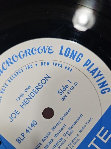 Joe Henderson- Page One- Blue Note 4140- Vinyl- JAZZ- SEE DESCRIPTION - Picture 19 of 23
