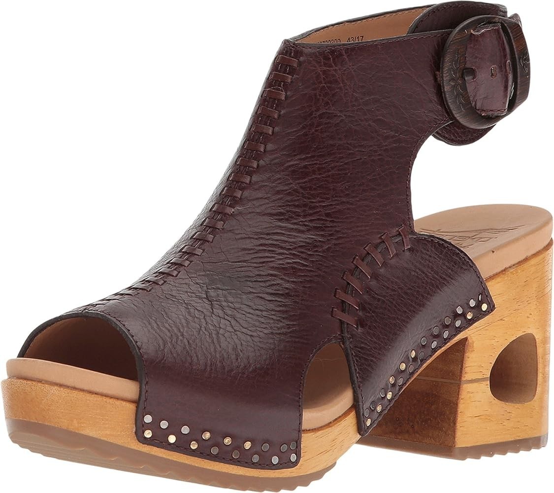 Dansko Limited Edition Octavia Brown Tumbled Calf Women's Sandal - EU 39