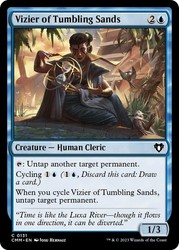 Vizier of Tumbling Sands 131/1173 Commander Masters Common