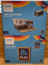 ALDI PLAY Aldi USA Grocery Store Logo Bricks Building Toy 552 824 Pieces NEW