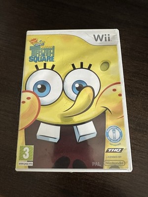 Sponge Bob Truth Or Square für Nintendo Wii UK Pal ohne Anleitung Pegi 3