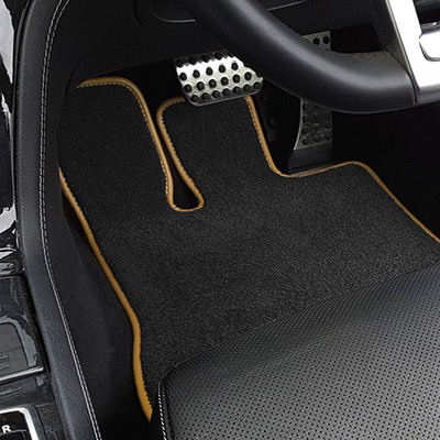 To fit TVR Tasmin 1980-1988 Black Platinum Tailored Car Mats [LL]