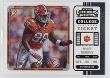 2023 Panini Chronicles Draft Picks Contenders College Ticket Myles Murphy k6j