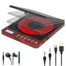 Portable Cd Player Headphones Monodeal Cw605 Compact Design Cd Player Lcd