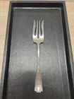 Estrucan By Gorham Sterling Silver Art Deco Pastry Fork Monogram B