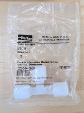 Parker GTC-6 Partek Pargrip PFA Tube Connector Tee 3/8" Chemical Resistant NEW