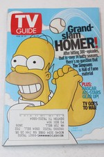 TV Guide Magazine February 15 2003 The Simpsons HOMER Special Dallas Edition