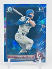 2022 Bowman Chrome Draft Sapphire Edition - Dalton Rushing #BDC-84 (RC)