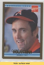 1992 Donruss Coca-Cola Nolan Ryan Career Series Nolan Ryan #11 HOF READ k5i