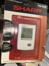 Sharp YO-P5B Handheld Personal Organizer English-Spanish Translator Organizer