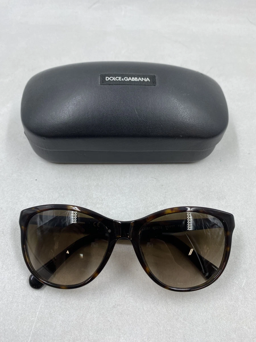 Dolce&Gabbana Brown Plastic Frame Sunglasses for Men for  display picture 1