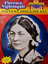 Florence Nightingale Kit English Nurse Fancy Dress Halloween Costume Accessory