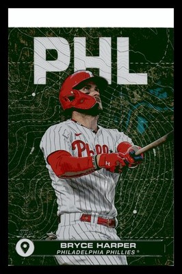 Bryce Harper 2024 Topps City to City #CTC-9 Philadelphia Phillies Mint to Gem