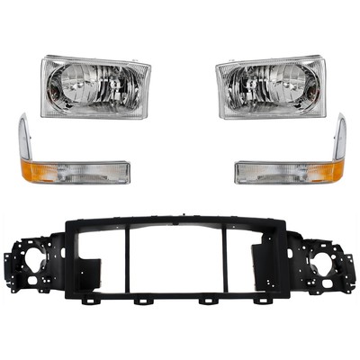 Header Panel Nose Headlight lamp Mounting for F450 Truck F550 F250 F350 Ford