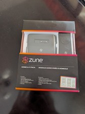 ZUNE HOME A/V PACK New in Box Module Audio-Video A Domicile