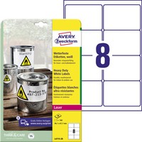 Avery Zweckform Wetterfeste Etiketten, 99,1 X 67,7 Mm 1 Bis 20 Stk Spare Bis 20%
