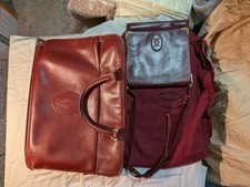 Set Of Must De Cartier Bags, One Smaller Crossbody Bag And One Larger W/Dust Bag