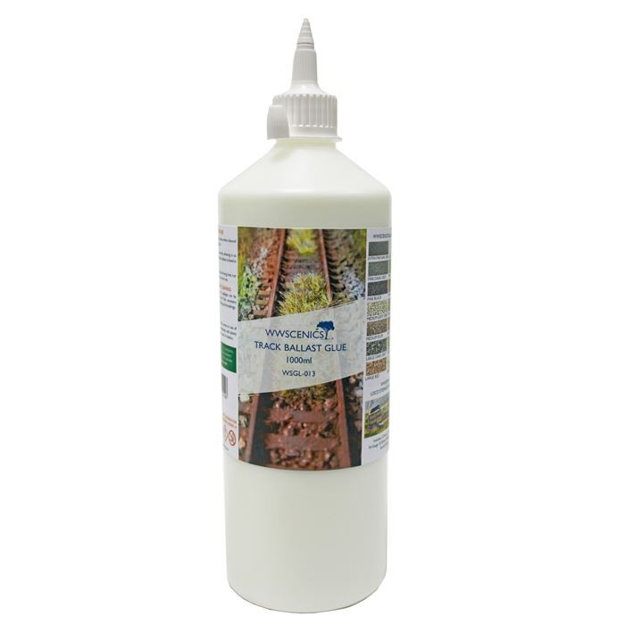 Railway Track Ballast Glue 1000ml WSGL-013 WWScenics