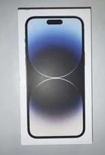 Apple iPhone 14 Pro Max A2651 MQ8P3LL/A Silver 128GB EMPTY BOX *FREE SHIPPING*