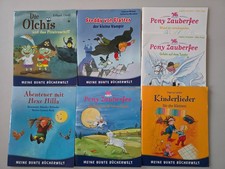 7 Minibücher Meine bunte Bücherwelt. Pony Zauberfee, Hexe Hilla... wie Pixi