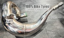 Tubo Scarico Anteriore Gnarly Honda CR250 CR 250 1997 1998 1999 FMF Serie Oro