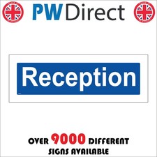 SIGN Reception Door Plaque Front Desk Workplace Hotel Restaurant Assist GE037R