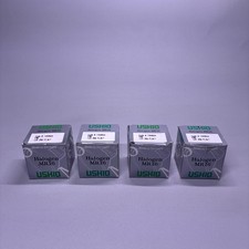 Lot of 4 USHIO Ultraline 10,000 Hour EXT/FG/WS/6500K  12V 50W MR16  Light Bulb