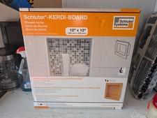 Schluter KERDI Board Prefabricated Niche 12" x 12" Waterproof Ready to Tile-