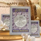 2025 HAPPY BIRTHDAY $1 American Silver Eagle Uncirculated Keepsake And Investmen