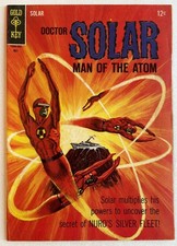 DOCTOR SOLAR HOMBRE DEL ÁTOMO # 12 (LLAVE DE ORO) (1965) FRANK BOLLE ART BIEN+ 6,5