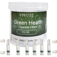 Zigaretten Filter Aufsatz 50 St&uuml;ck Mehrweggilter f&uuml;r Nikotin Teer Filter Ziga...