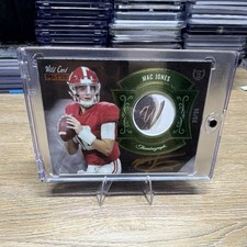 2021 Wild Card MATTE Mac Jones Thumbagraph Autograph Serial #33/35 Alabama