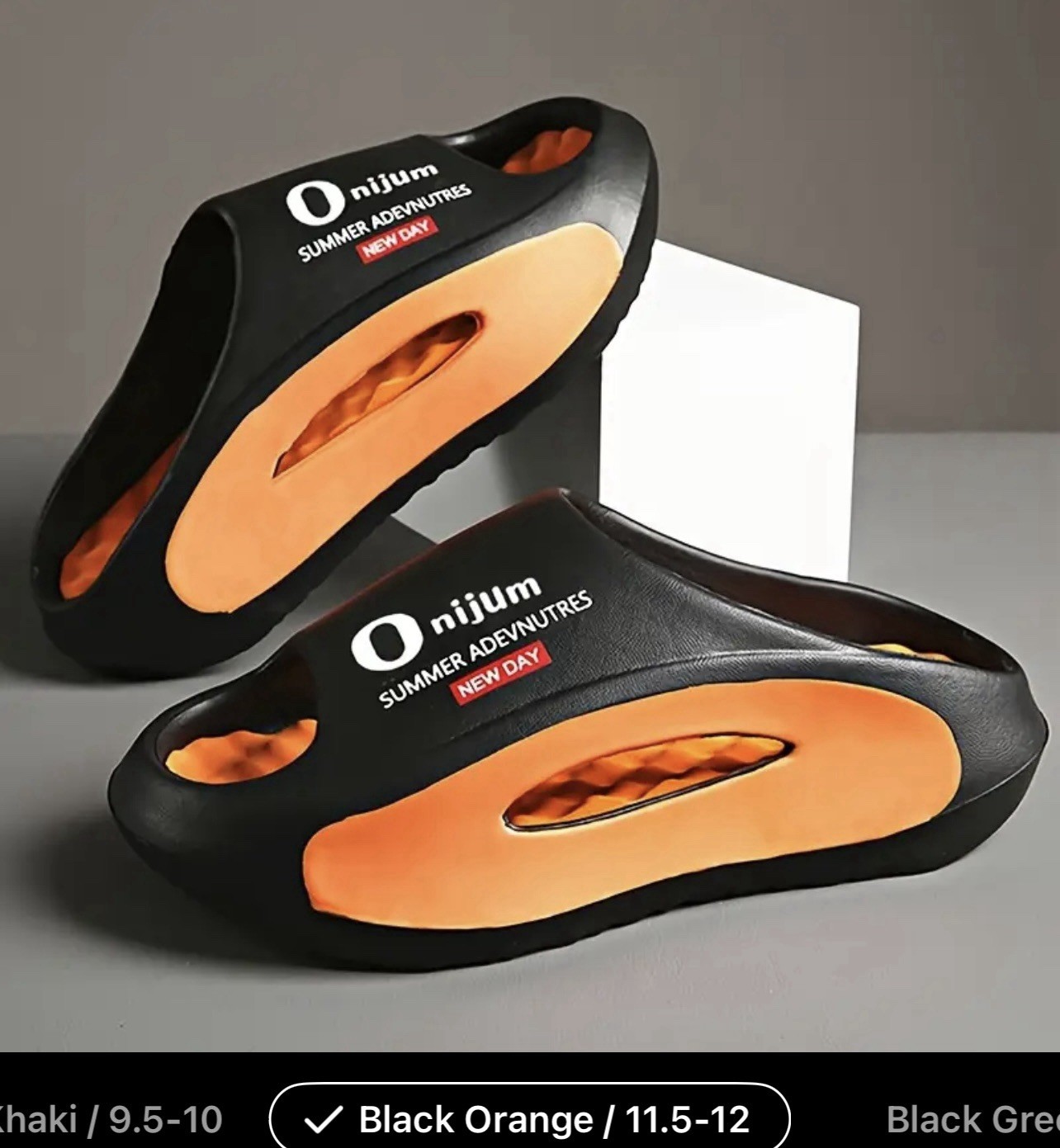 SAOLA Pantofole estive nuove spesse in EVA per uomo interno casa suola morbida ciabatte fresche