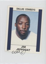 1988 Panini Album Stickers Jim Jeffcoat #267 0au4