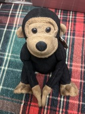 Vintage PG Tips Clasped Hands Monkey Soft Toy Tea Plush England (BoxC)