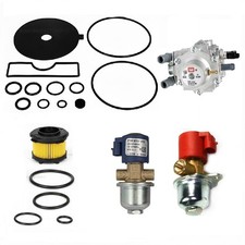 KIT REVISIONE BRC RIDUTTORE POLMONE GENIUS MB 800 1200 + KIT ELETTROVALVOLA ET98