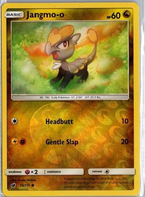 Jangmo-o 75/111 Crimson Invasion Common LP Pokemon TCG