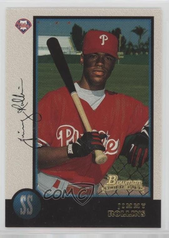 1998 Bowman Jimmy Rollins #181 sq1