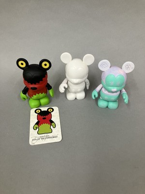 Art Of Disney Parks Mickey Vinymation 3  Figurine Urban Gears Teacups Blank 