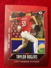 Taylor Rogers 2025 Kahn's Card Cincinnati Reds SGA (not Topps) Team Issued