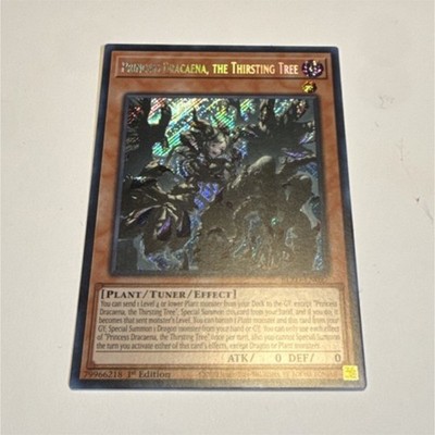 Konami Yu-Gi-Oh! Princess Dracaena Thirsting Tree BLZD