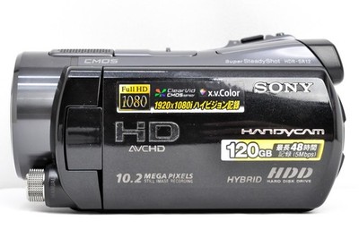 Mint Sony Handycam HDR-SR12 120GB 150x Zoom HDD Digital Camcorder