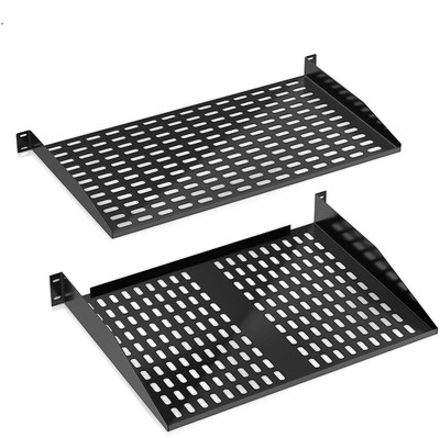 19 Zoll 2HE 2er Pack Server Rack Regale - Server Rack Mount Tray, Cantilever