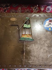 Vintage C.K Trademark Tin Litho Windmill Modified for Motor 12.75" Japan