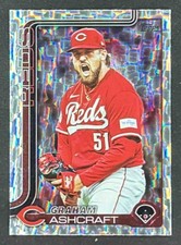 2025 Topps Graham Ashcraft #626 Rainbow Foilboard Reds