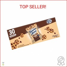 Famous Amos Original Recipe Chocolate Chip Bite-Size Cookies, 30 Pack Box, 30 oz
