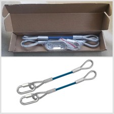 Durable 12 Inch Trailer Safety Cables For Towing - 12000 Lbs Load Capacity